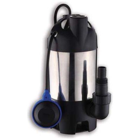 Elettropompa pompa sommersa acque sporche inox - profondit 8 mt varianti volt 230 watt 750 hp 10 lt/m 215 hMt 9