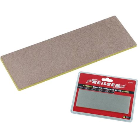 Neilsen Corse Diamond Sharpening Stone Knife Blade Whetstone Honing Tool