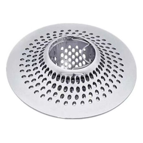 Haarfilter aus Edelstahl für Badewanne und Dusche