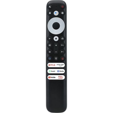Télécommande de remplacement compatible pour téléviseurs TCL – RC902V FMR4 (Noir), 1 pièce (1/4)
