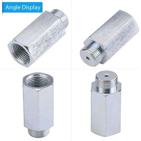 Entretoise d'extension de capteur d'oxygène Lambda O2 en acier inoxydable pour Decat Hydrogen M18x1.5 (1/4)