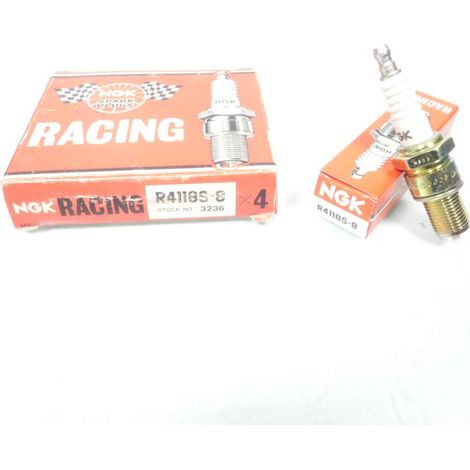 Ngk Zündkerze für Motorrad r4118s-8 / 3236 / pro 4 neu (1/4)
