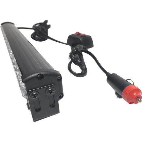 904-4 Balai lumineux stroboscopique à LED haute puissance 16 LED, barre lumineuse longue, bâton lumineux, 12 V (1/4)