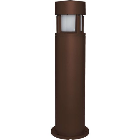 Borne MINI NICO IP65 E27 15W 650mm Marron rouille (1/3)