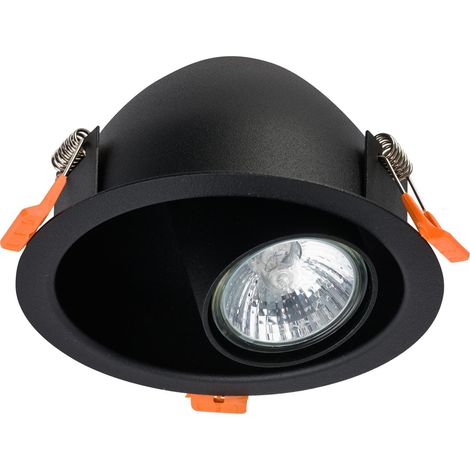 Faretto incasso Nowodvorski Downlight nero metallo GU10 (1/3)
