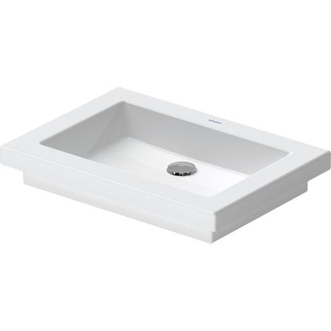 Duravit lavabo du haut 2e étage 58cm, lavabo intérieur, blanc, (1/2)