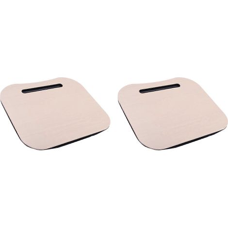 2x Schreibtisch-Bettkissen, Knieschlaufe, praktischer Computer-Lesetisch, Tablet-Ablage, Becherhalter, Laptop-Ständer, zufällige Farbe (1/5)