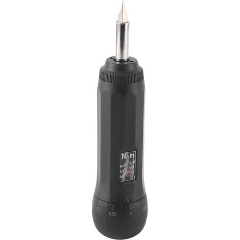 GARRYFIZH Tournevis à couple préréglé 0,5-3 N·m, avec 10 embouts, pour électronique et instruments de précision (1/5)