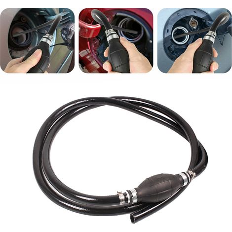 Tuyau de ravitaillement pour motos et voitures, extracteur d'huile, pompe à huile manuelle, réservoir d'huile pour moteur hors-bord de yacht, clapet anti-retour 10 mm/8 mm - bille simple (10 mm sans t (1/4)