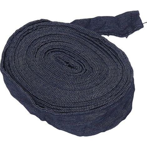 Gaine ignifuge 7.5m pour torche de soudage - Nylon résistant à l'usure - Protection optimale des câbles (1/4)