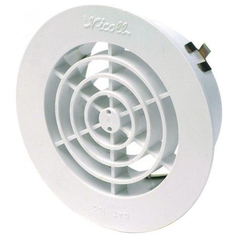 Grille d'aération 100mm (vrac) - Nicoll