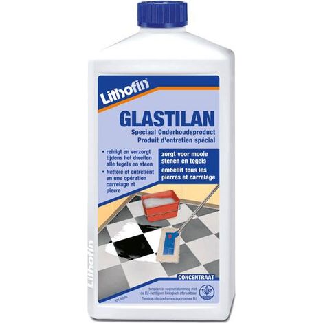 GLASTILAN - Nettoyant universel pour l'entretien des revêtements intérieurs - Lithofin - 1 L