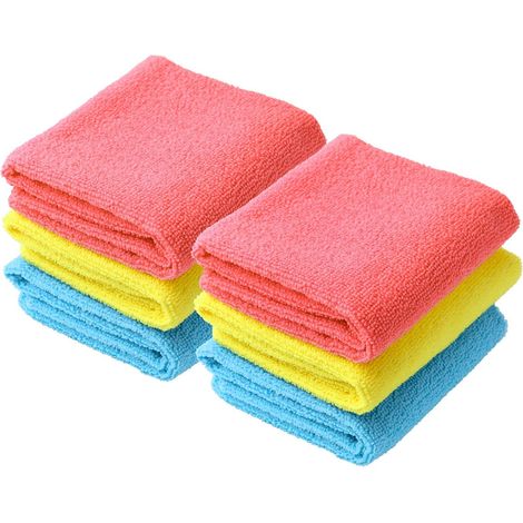 Paños de microfibra, juego de 6 paños de limpieza. (1/3)
