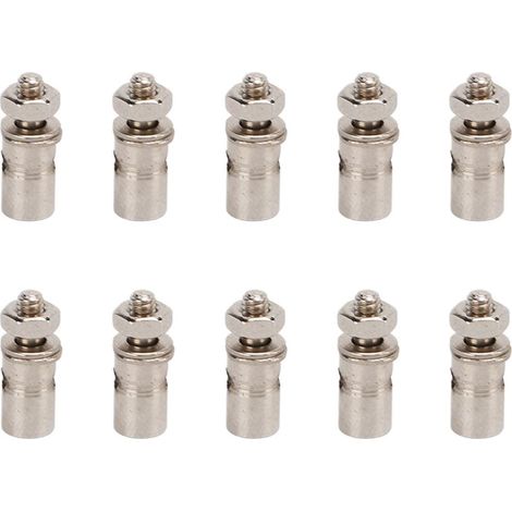 Lot de 10 connecteurs de tige de poussée de servo de 1,3 mm avec butée de biellette réglable (1/5)