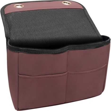 Surakey Organisateur de siège voiture, en cuir PU, sac rangement (1/5)