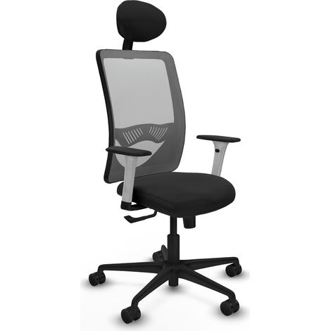Sedia piqueras y crespo Zulema bianco schiuma ergonomica (1/2)