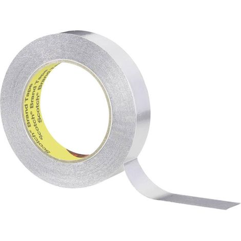 3M 43125 Cinta adhesiva de aluminio plateada 55m x 25mm