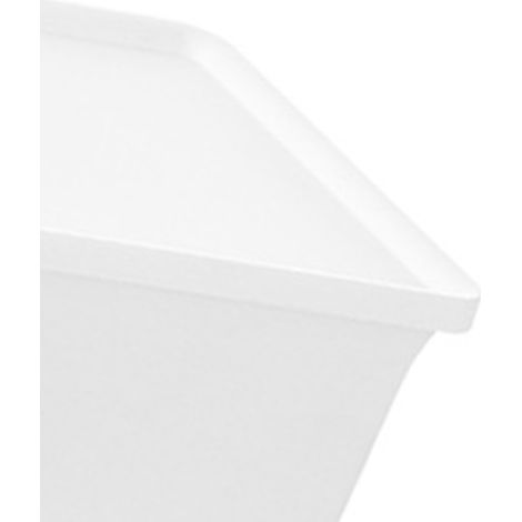 Staubdichte Aufbewahrungsbox für Waschpulver, Behälter für Haushaltswaschmittel, Waschperlen, mit Deckel und großer Höhe. (1/4)