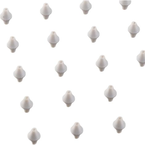 Pommeau de douche en acier inoxydable 201, 20 cm (8 pouces), effet pluie haute pression, pour salle de bain (1/5)