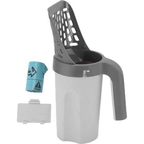Pelle à Litière Portable pour Chat avec Boîte de Rangement - Accessoire Nettoyage Bac à Litière (1/5)