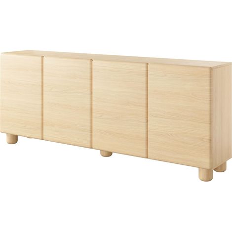 CASSETTIERA, rovere Vicenza, 199,7 x 80,2 x 38 cm (1/5)