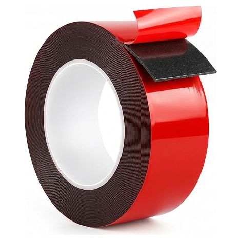 Double Sided Adhesive Tape, Thickness: 0.63 mm, Tape, Foam Tape, LED Strips (5 cm x 5 m) (1/5)