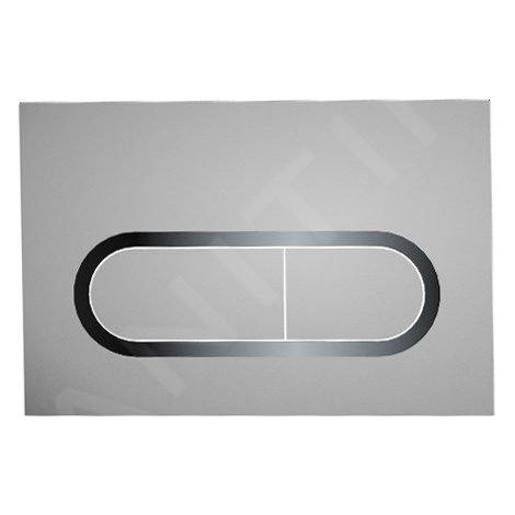 Ravak Chrome - Plaque de déclenchement, chrome/satin X01454 (1/2)