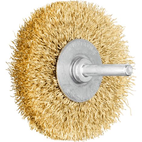 PFERD TOOLS Rundbürste ungezopft RBU Ø70x15 mm Schaft-Ø6 mm Messing-Draht-Ø0,30 10 Stk (1/5)