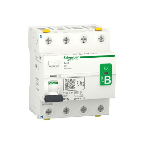 Acti9 80A 4P 300mA SB SI-Schalter - elektrischer Schutz und Sicherheit.