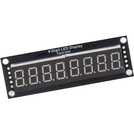 LED-Digitalanzeigeröhre 0,36 Zoll 8 Bit 7-Segment Grünes Licht LED-Uhr-Anzeigemodul (1/5)