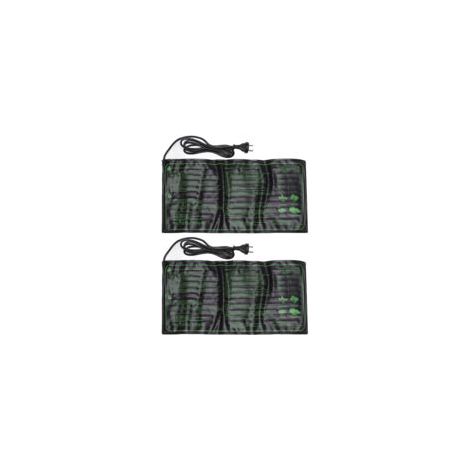2 Pièces Tapis Chauffant Imperméable Pour Semis,Coussin à Température Constante pour la Croissance des Graines de Plantes,Prise UE 220-240V