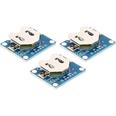 Module de support électrique pour pile bouton CR2032 de 20 mm, 3 pièces (1/4)