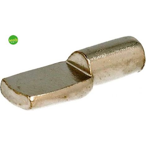 Reggipiani a paletta Masidef in ferro nichelato Ø5mm 16pz (1/2)