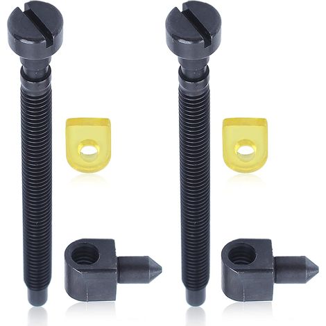 Jeu de 2 vis tendeuses de chaîne pour tronçonneuse Husqvarna 42 44 50 51 55 Rancher 234 238 242 246 133 444 501537101, 501 54 63 01 (1/5)