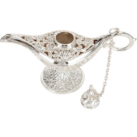 Objets en métal, lampe à vœux, diffuseur d'huiles essentielles, ameublement, décoration, cadeau, argent (1/5)