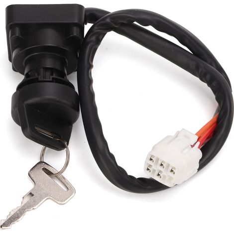 Contacteur d'allumage avec 2 clés 37110 31G01, pièce de rechange pour Suzuki LT A700X King Quad 2005-2007 (1/5)