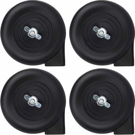 Set di 4 filtri silenziosi per compressore d'aria, filettatura da 20 mm, filtro aria per compressore, silenziatore di scarico per compressore d'aria - INHHUB (1/5)