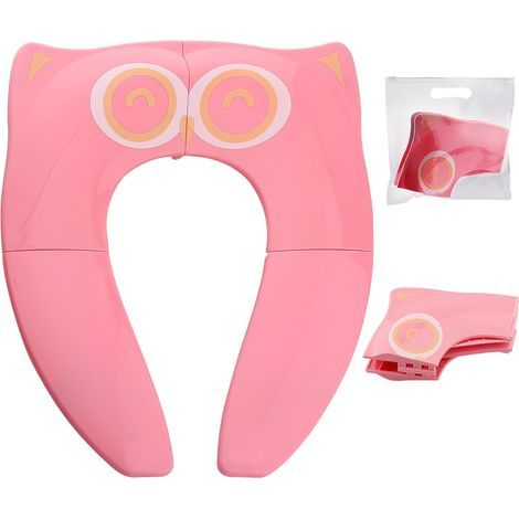 1 Réducteur WC Pliable, Siège Enfant Antidérapant, Toilette Voyage Compacte, Pour Bébé Plus De 12 Mois (1/5)