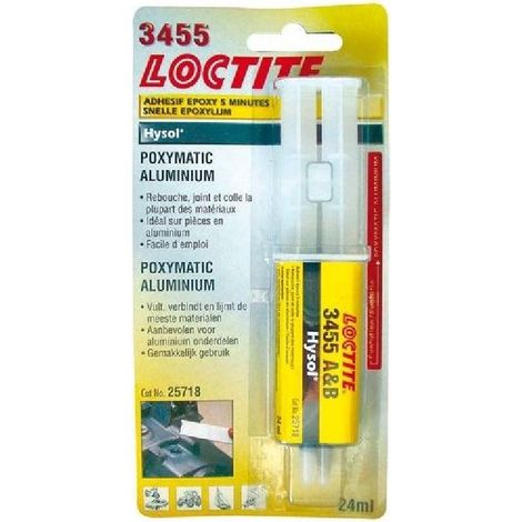 Poxymatix Alu Loctite 3455 Seringue 24ml