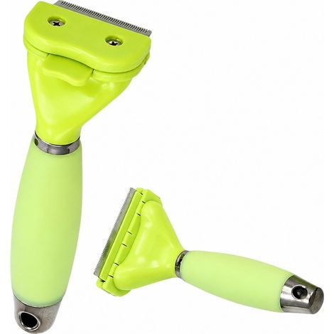 Tondeuse électrique pour chiens, chats et chevaux, en acier inoxydable, de couleur verte, pour la coupe et l'entretien réguliers à domicile.-AquaForge (1/5)