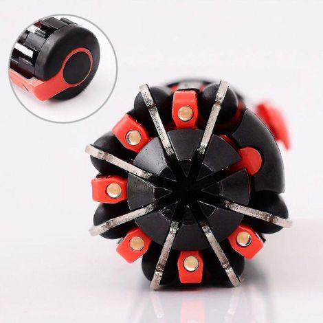 Tournevis multifonction 8 en 1 avec lumière LED (1/3)
