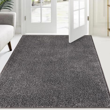 Fußmatte für den Innenbereich, 137 x 210 cm, rutschfest, saugfähig, waschbar, für Haustür, Wohnzimmer, Schlafzimmer (1/5)