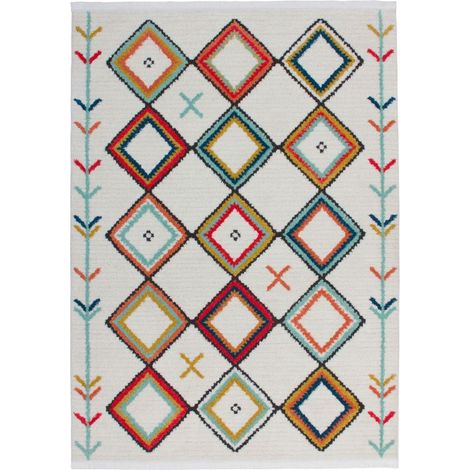 Tapis tissé agadir 210 multicolore - 160 x 230 cm (1/4)