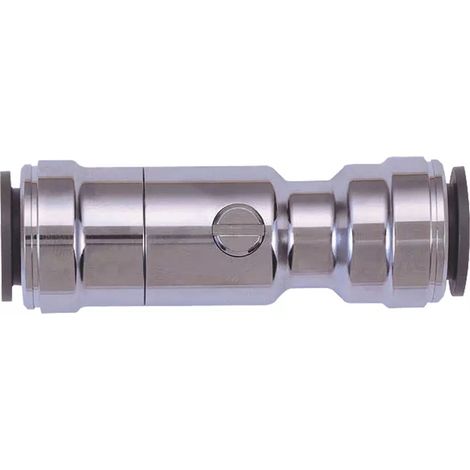 John Guest Speedfit Chrome Service Valve 10mm (10HSV) (Pack of 5) (1/3)
