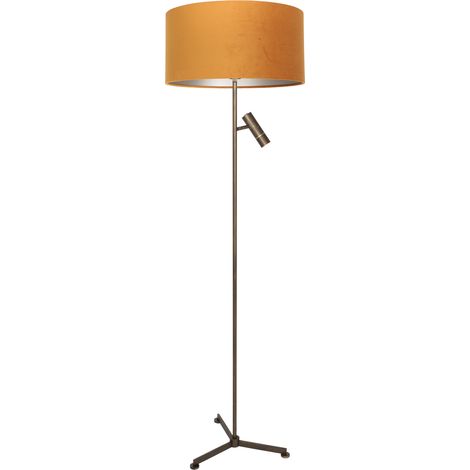 Steinhauer - lámpara de pie - Stang - bronce - metal textil -