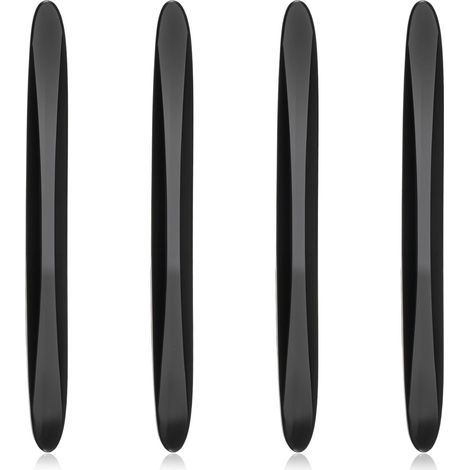 Set of 4 silicone car door protectors - Anti-collision and anti-scratch - Universal decorative strips for mirrors, doors and door handles (1/5)