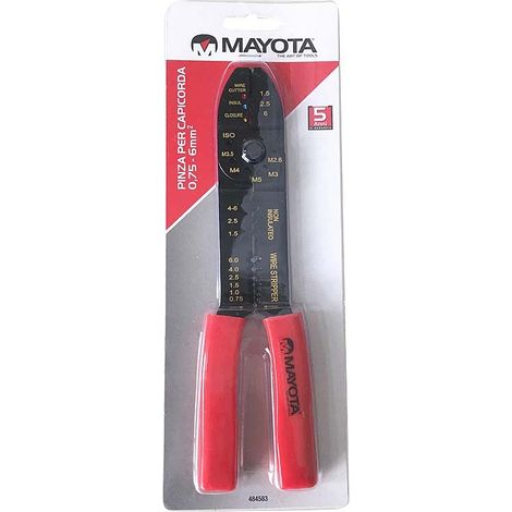 Pinza per capicorda 0,75-6mm