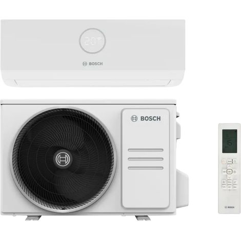 Ensemble clim prêt à poser Mono Split CLIMATE 3000i Set 26 E 2,6 kW - BOSCH (1/3)