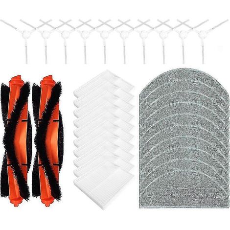 HEPA-Filter und Reinigungstücher für Saugroboter E10 / E12 / B112 / C103 – Ersatzteil (1/5)
