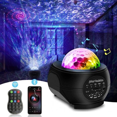 Projecteur Ciel Etoile,32Modes Planetarium Projecteur d'étoiles pour Enfant Chambre Adulte, Lumiere Galaxie Plafond , Projecteur Aurore Boréale Starry Projector Light avec Télécommande,Blueto (1/5)